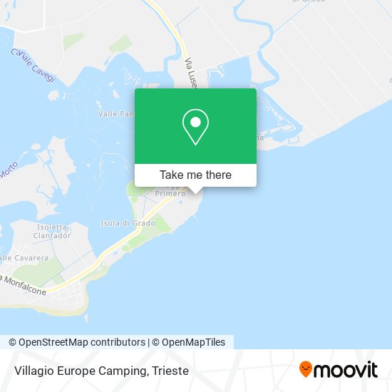 Villagio Europe Camping map