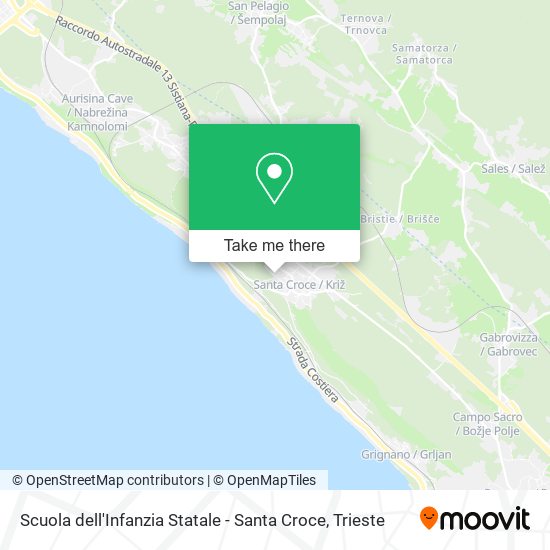 Scuola dell'Infanzia Statale - Santa Croce map