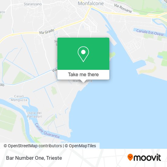 Bar Number One map