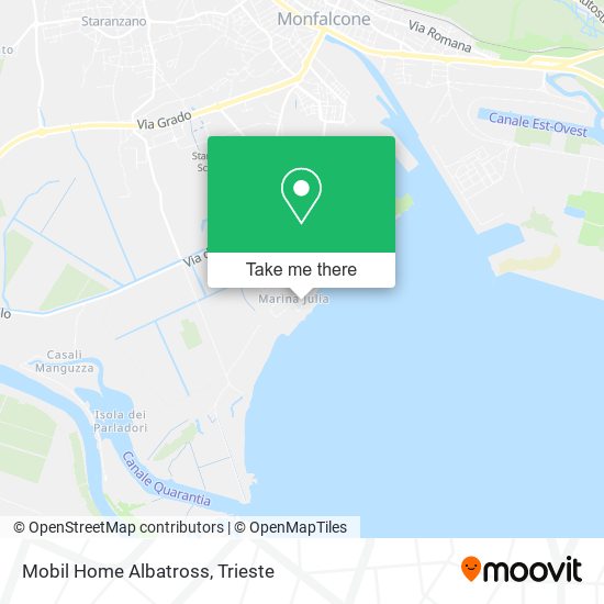 Mobil Home Albatross map