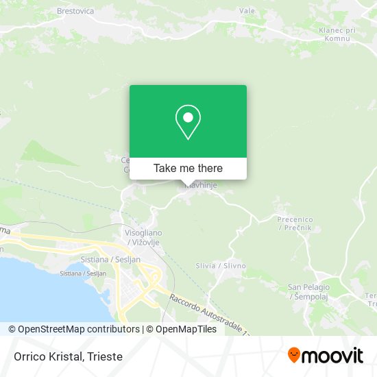 Orrico Kristal map