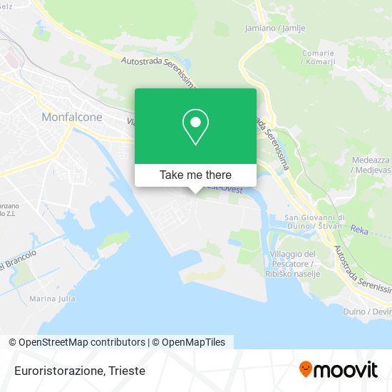 Euroristorazione map