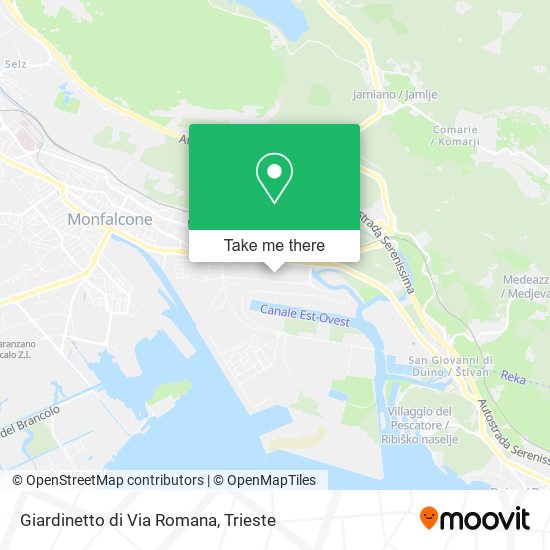 Giardinetto di Via Romana map