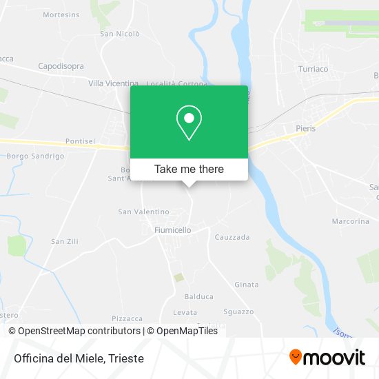 Officina del Miele map