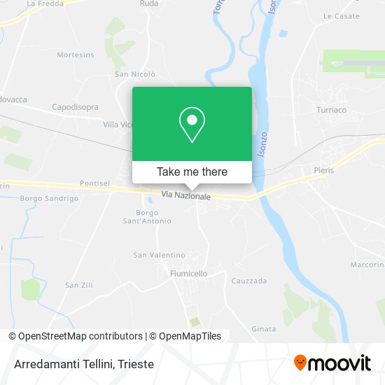 Arredamanti Tellini map