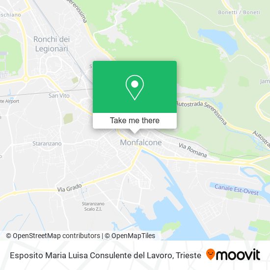 Esposito Maria Luisa Consulente del Lavoro map
