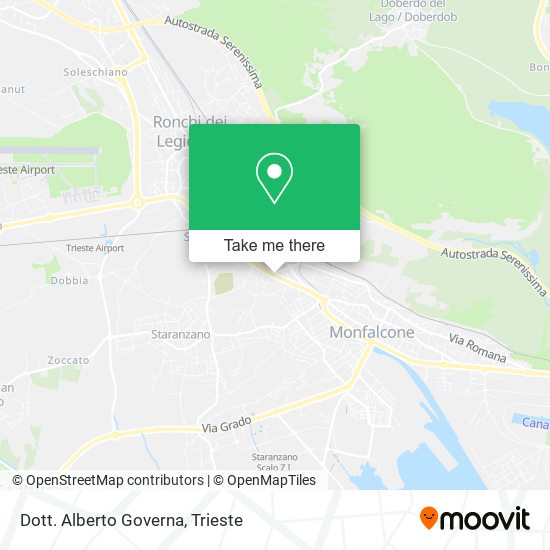 Dott. Alberto Governa map