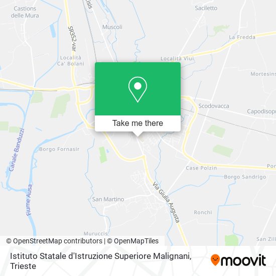 Istituto Statale d'Istruzione Superiore Malignani map