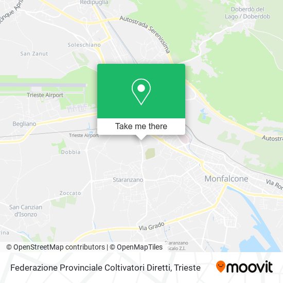 Federazione Provinciale Coltivatori Diretti map