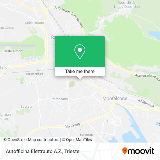 Autofficina Elettrauto A.Z. map