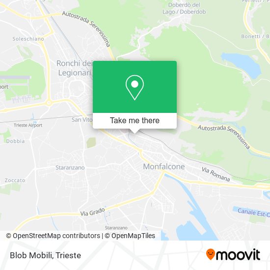 Blob Mobili map