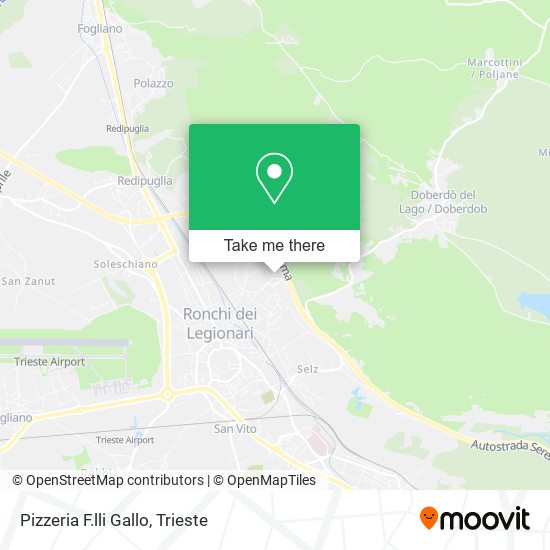 Pizzeria F.lli Gallo map