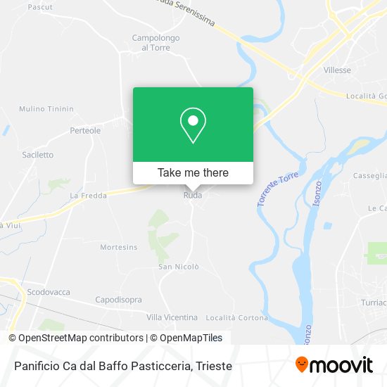 Panificio Ca dal Baffo Pasticceria map