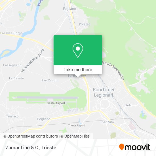 Zamar Lino & C. map