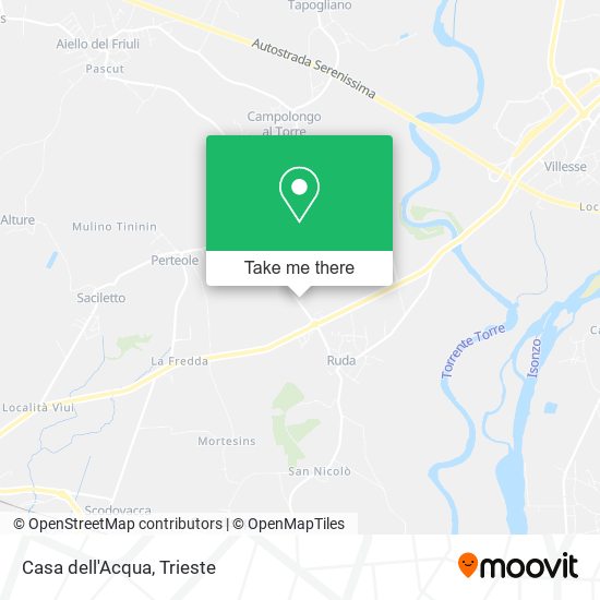 Casa dell'Acqua map