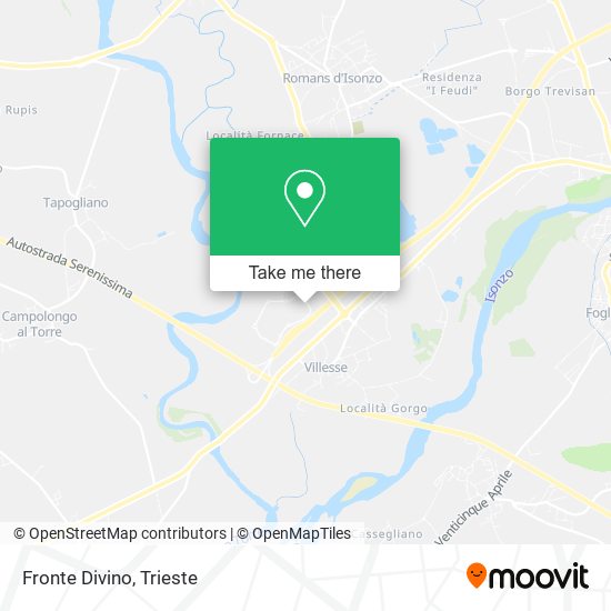 Fronte Divino map