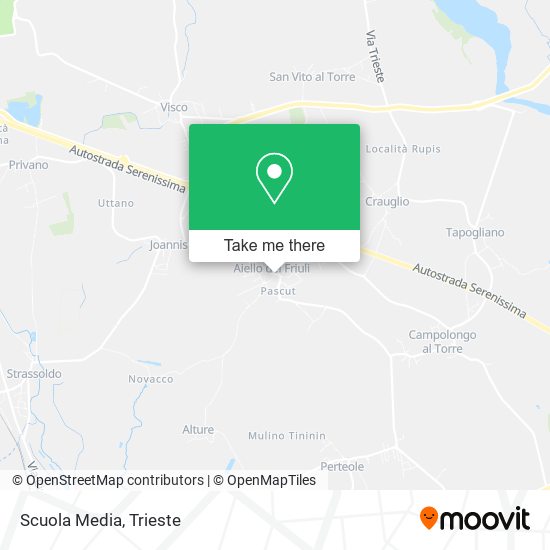 Scuola Media map