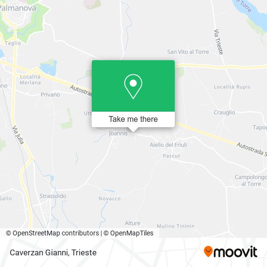 Caverzan Gianni map