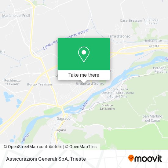 Assicurazioni Generali SpA map
