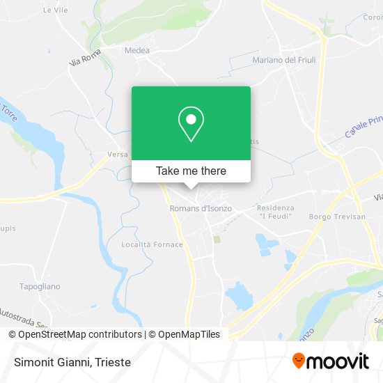 Simonit Gianni map