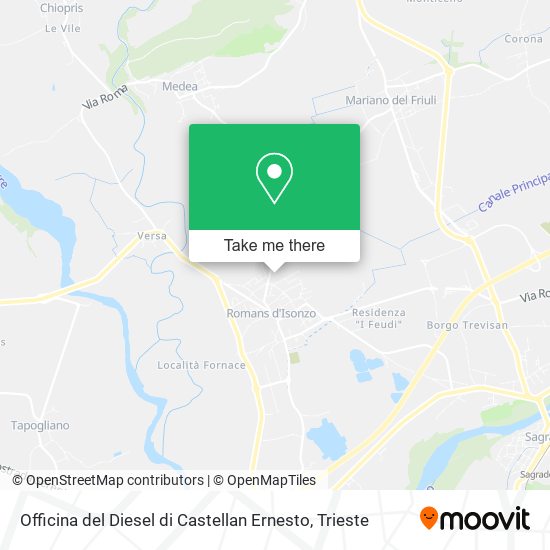 Officina del Diesel di Castellan Ernesto map