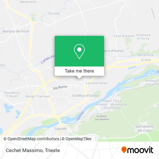 Cechet Massimo map