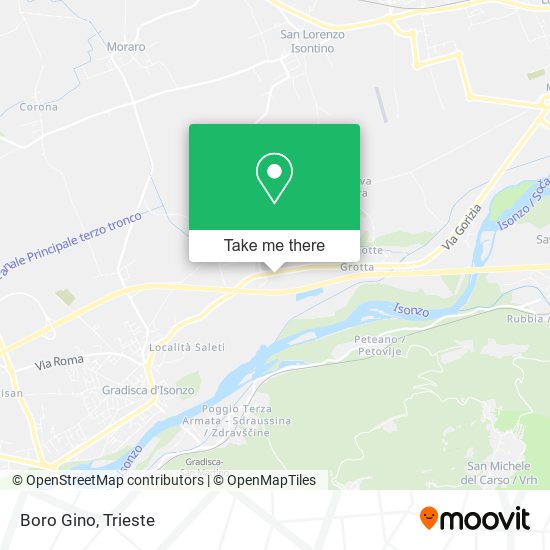 Boro Gino map