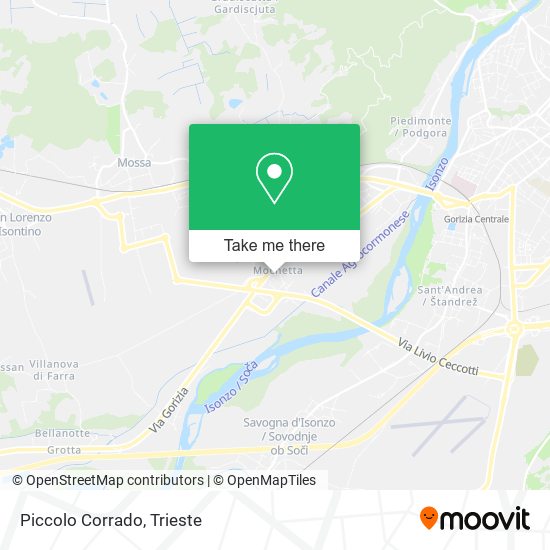 Piccolo Corrado map