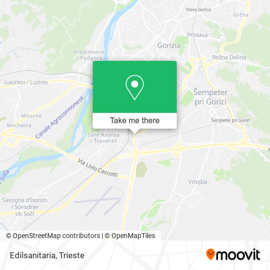 Edilsanitaria map