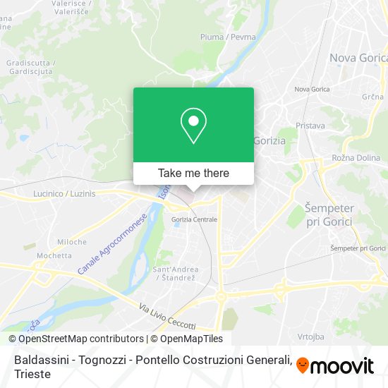 Baldassini - Tognozzi - Pontello Costruzioni Generali map