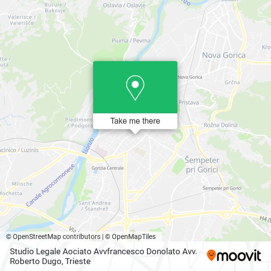 Studio Legale Aociato Avvfrancesco Donolato Avv. Roberto Dugo map