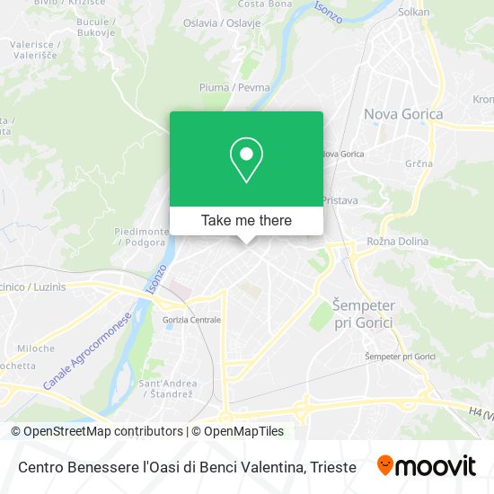 Centro Benessere l'Oasi di Benci Valentina map