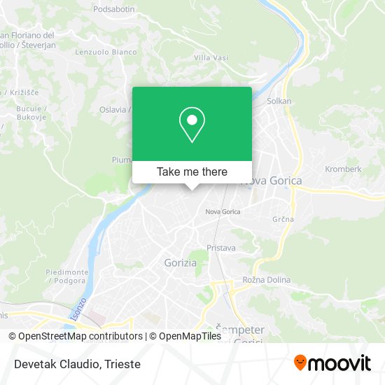 Devetak Claudio map