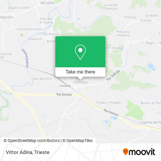 Vittor Adina map