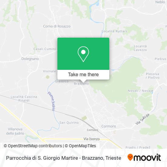 Parrocchia di S. Giorgio Martire - Brazzano map