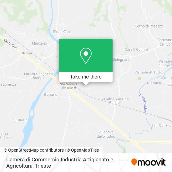 Camera di Commercio Industria Artigianato e Agricoltura map