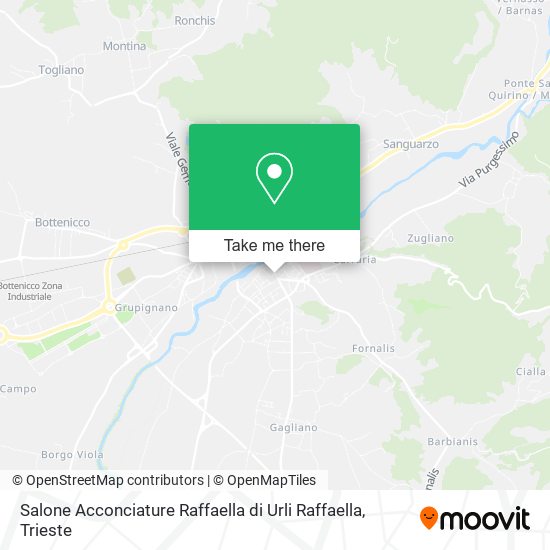 Salone Acconciature Raffaella di Urli Raffaella map