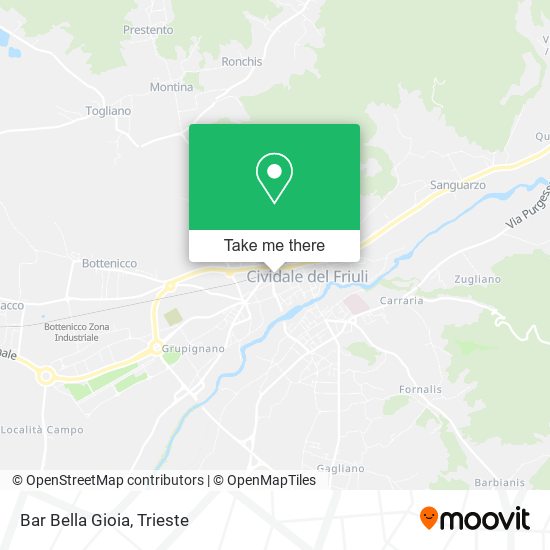 Bar Bella Gioia map