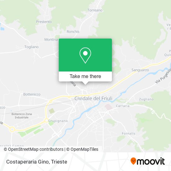 Costaperaria Gino map