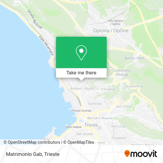 Matrimonio Gab map