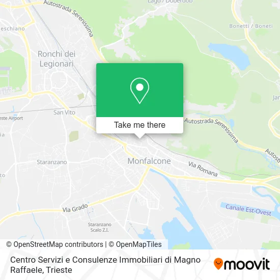 Centro Servizi e Consulenze Immobiliari di Magno Raffaele map