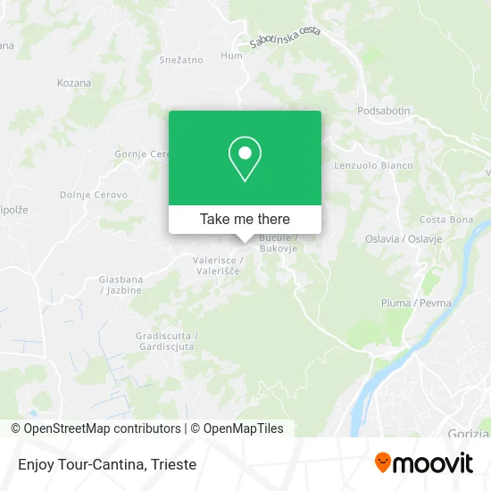 Enjoy Tour-Cantina map