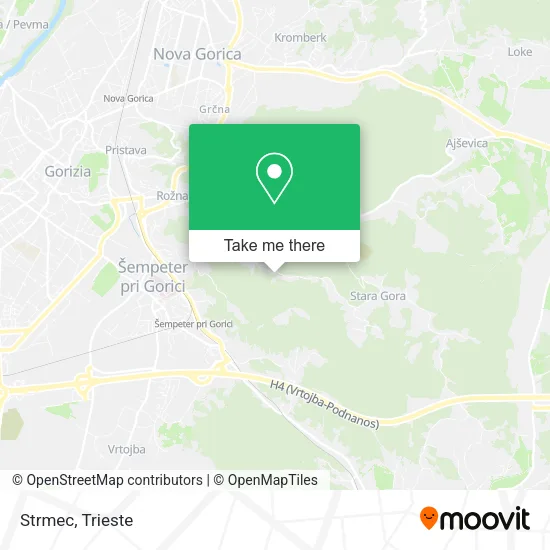 Strmec map