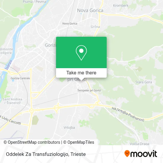 Oddelek Za Transfuziologijo map