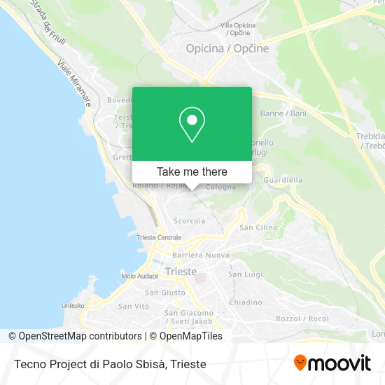 Tecno Project di Paolo Sbisà map