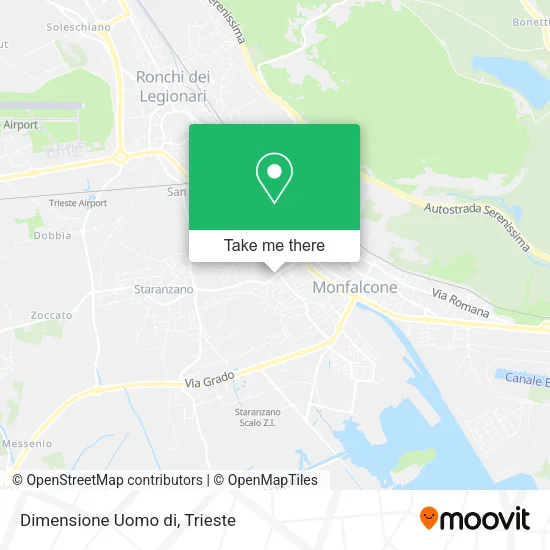 Dimensione Uomo di map