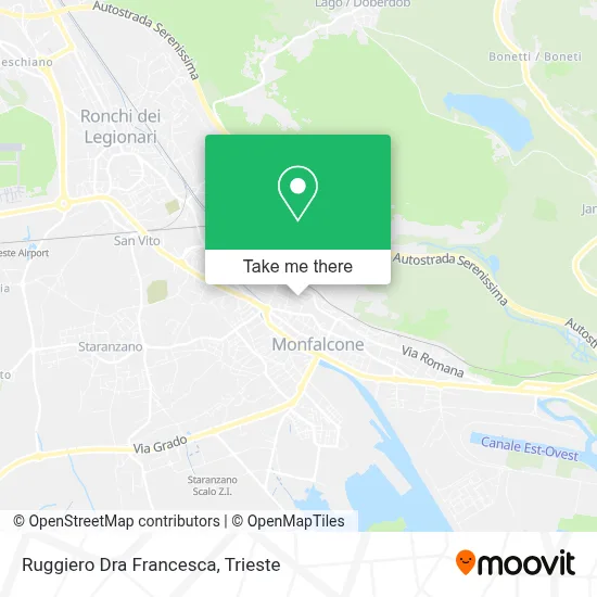 Ruggiero Dra Francesca map