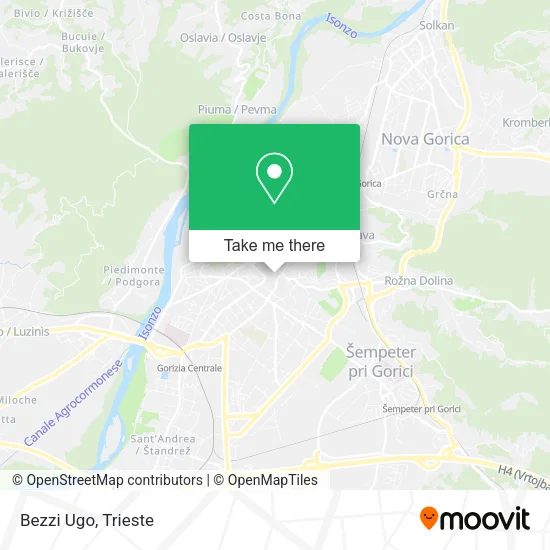 Bezzi Ugo map
