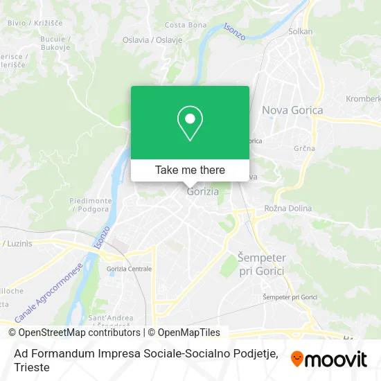 Ad Formandum Impresa Sociale-Socialno Podjetje map