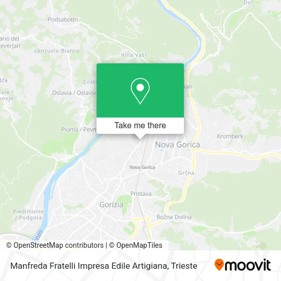 Manfreda Fratelli Impresa Edile Artigiana map